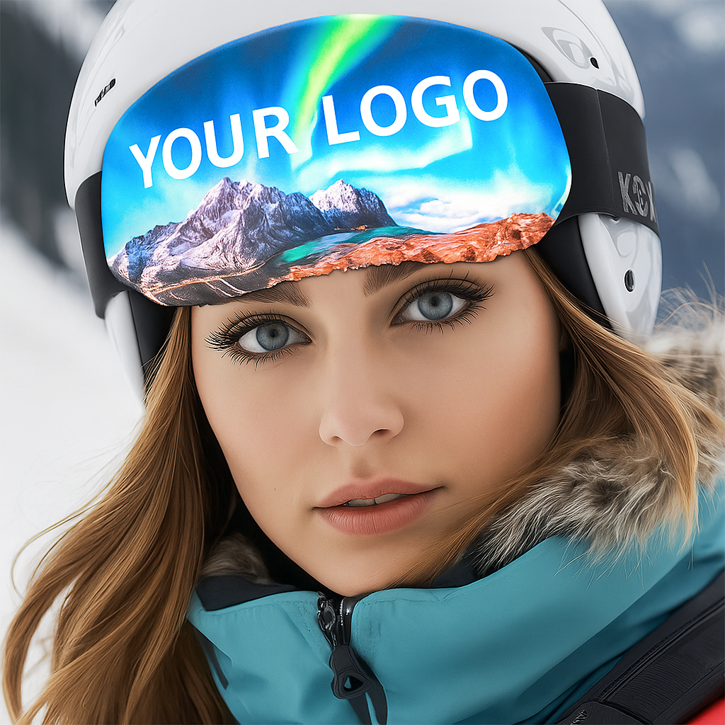 Custom Ski Goggle Cover - Branded Ski Goggle Cover