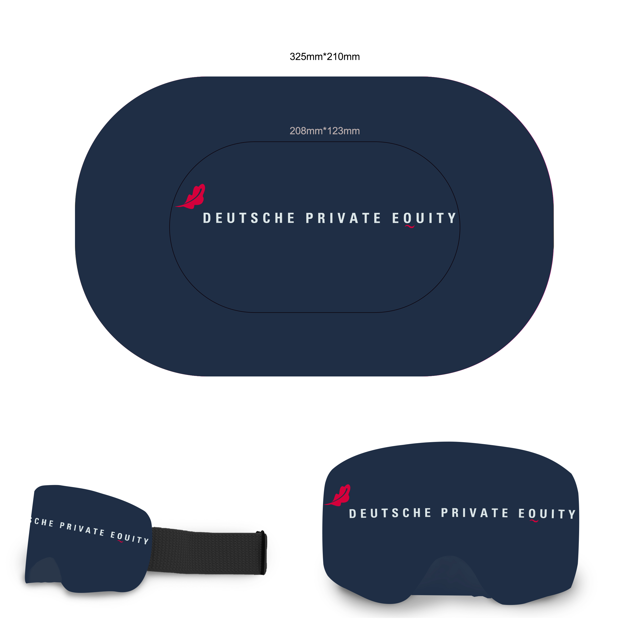 Copri maschera da sci personalizzata | Copri maschera da sci con logo