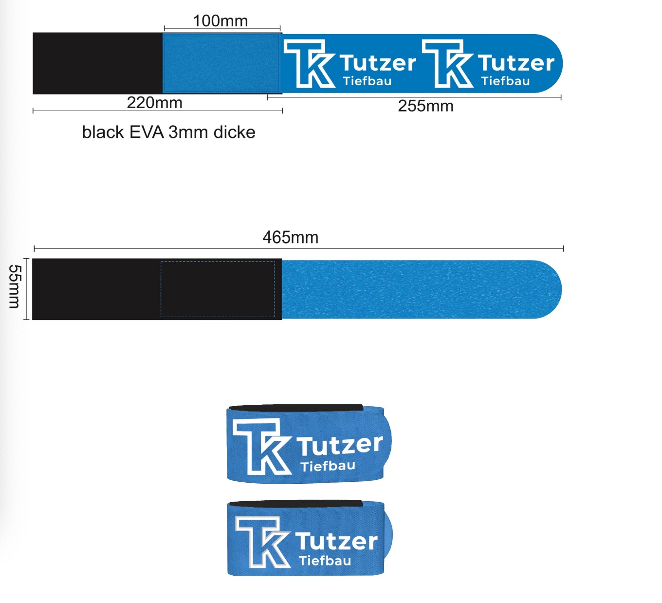 Ski Straps Personalizzati con Logo Aziendale